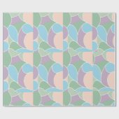 100点以上続く日抽象芸術 ラッピングペーパー (フラット)