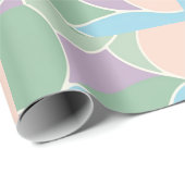 100点以上続く日抽象芸術 ラッピングペーパー (ロールコーナー)