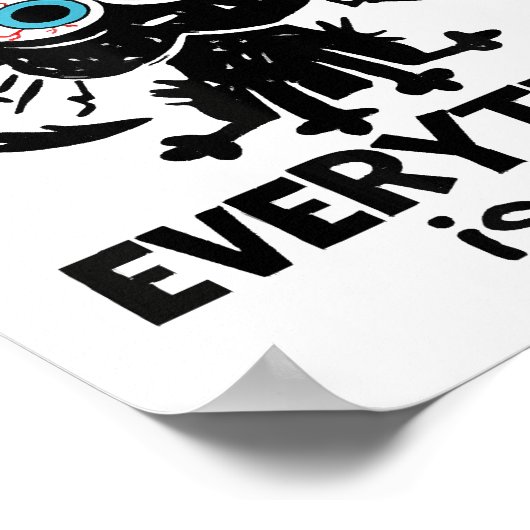 100生き延び日の学校だ素晴らしよ1素晴らしだ ポスター (角)