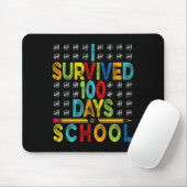 100生き延び日の学校の日100 マウスパッド (マウス)