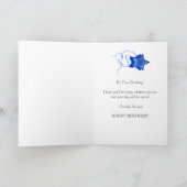 100番目の誕生日カードと抽象芸術マス。 カード (内部)