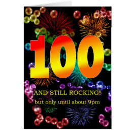 100番目の誕生日静止