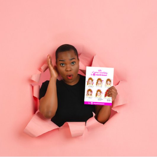 100眉毛マイクロバルディングアフターケアの手順Pi 名刺