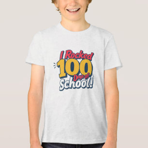 100祝日:おもしろいユニークとTシャツ トライブレンドTシャツ