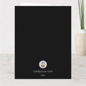 +100種類のクリスタル・ジェム・ミネラル バレンタインデー ハート サンキューカード (裏面)