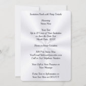 100素晴らしバースデーパーティ招待状 招待状 (裏面)