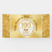 100素晴らし回誕生日バナー 横断幕 (横)