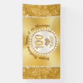 100素晴らし回誕生日バナー 横断幕 (縦)