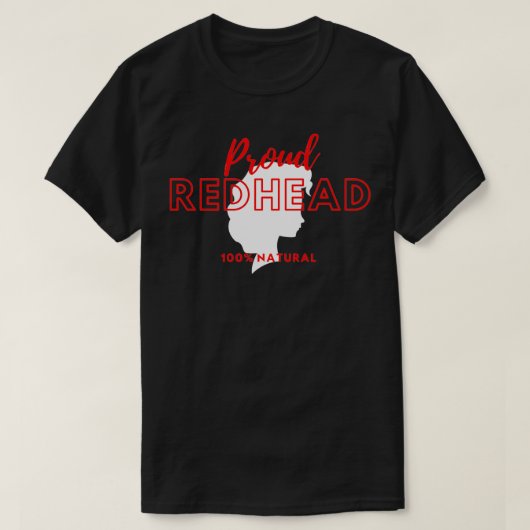 100誇りを持ったナチュラル Tシャツ (デザイン正面)