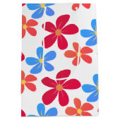 100誕生日デイジーオンホワイト ミディアムペーパーバッグ (裏面)