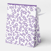 100誕生日乱数パターン紫/白 フェイバーボックス (裏面サイド)