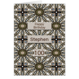 100誕生日抽象芸術デザイン