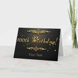 100誕生日! カード
