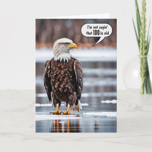 100誕生日 カード (正面)