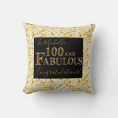 100誕生日 クッション (正面)