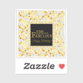 100誕生日 シール