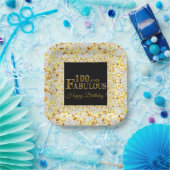 100誕生日 ペーパープレート (パーティー)