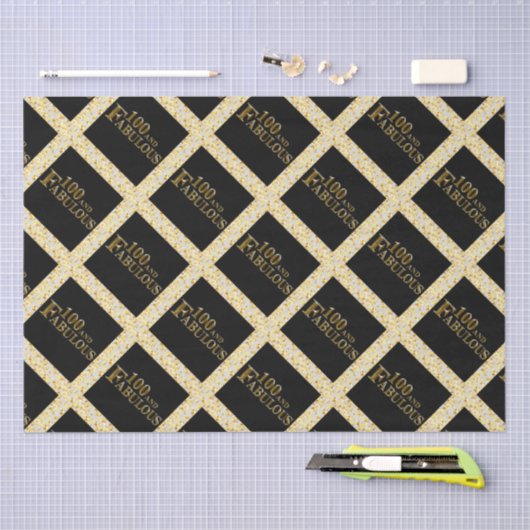 100誕生日 薄葉紙 (クラフト)