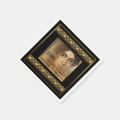 100誕生祝いフォト紙ナプキンス スタンダードカクテルナプキン (角)