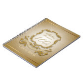 100誕生祝いヴィンテージ枠 ノートブック (左側)