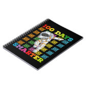 100頭が切れる人の日宇宙飛行士100日目 ノートブック (左側)