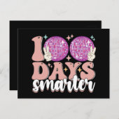 100頭が切れる日ディスコボール100日目 ポストカード (正面/裏面)