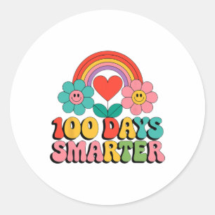 100頭が切れる日レインボー100th Day of 教えSchool ラウンドシール