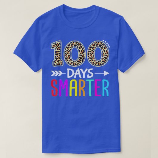 100頭が切れる日幼稚園児100日目 Tシャツ (デザイン正面)