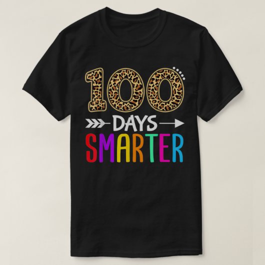 100頭が切れる日幼稚園児100日目 Tシャツ (デザイン正面)