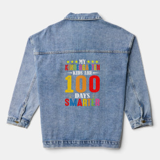 100頭が切れる日100日冠 デニムジャケット