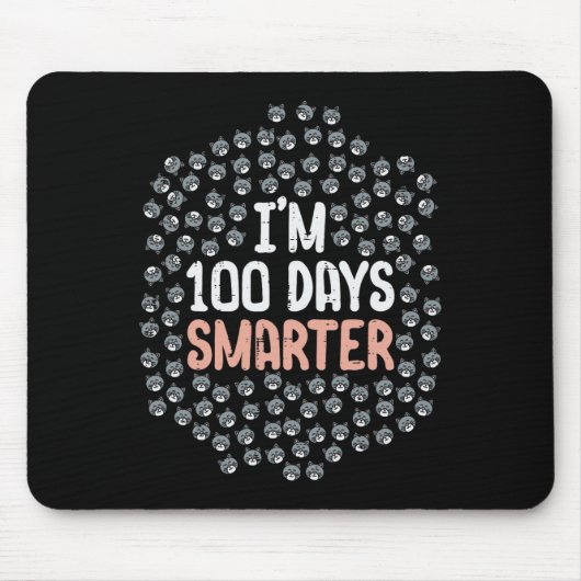 100頭が切れる日100日目の子猫 マウスパッド (正面)