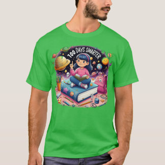 100頭が切れる日100日目の宇宙飛行士スパ Tシャツ