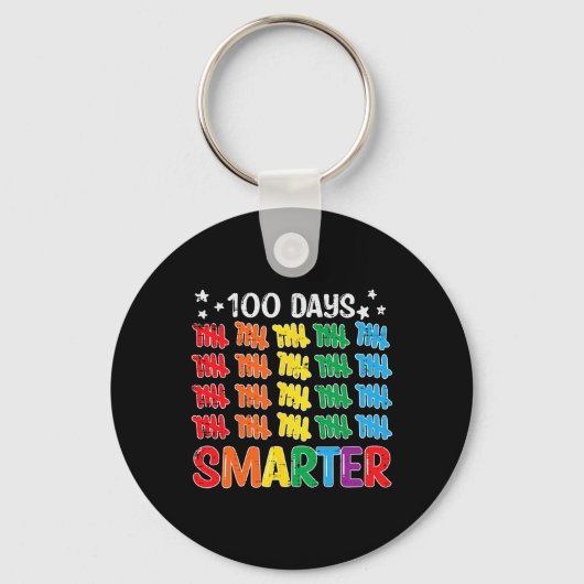 100頭が切れる日100th Day Of School先生 キーホルダー (正面)