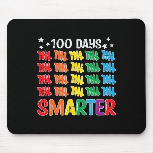 100頭が切れる日100th Day Of School先生 マウスパッド (正面)