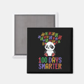 100頭が切れる日100th Day of School Equipment Panda マグネット (正面/裏面)