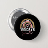 100頭が切れる日Happy 100th Day Of School Rainbow 缶バッジ (正面&裏面)