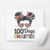 100頭が切れる日Messy Bun Hair 100th Day of マウスパッド (マウス)
