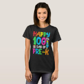100頭が切れる日Pre K Happy 100Th Day Of School P Tシャツ (正面フル)
