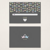 1000のぶら下がった折り紙紙ク結婚レーン(灰色) (正面&裏面)