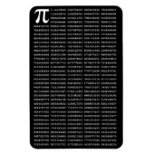 1000の最初の桁のPi番号 |数学記号 マグネット (縦)