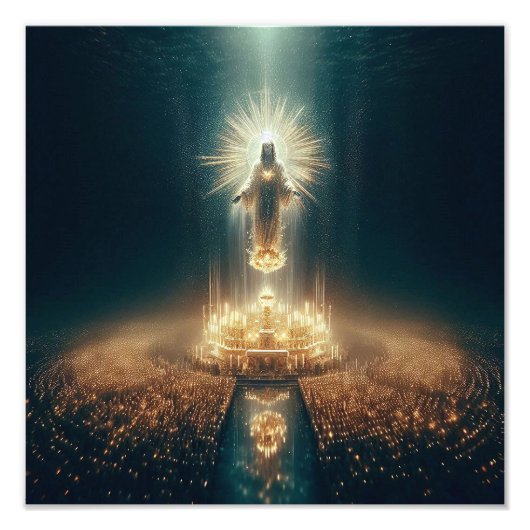 1000の祈りの言葉 フォトプリント            (正面)