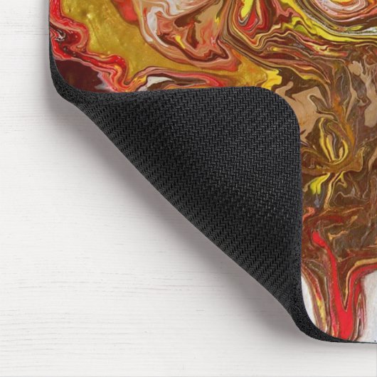 1000の顔 マウスパッド (コーナー)