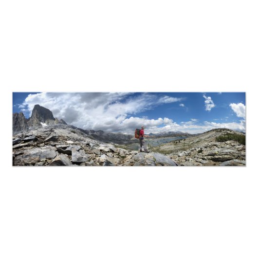 1000アイランドレイクアンセルアダムス荒野，シエラ フォトプリント            (正面)