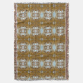 1000オークス秋の葉があるオークの木 スローブランケット (正面縦)