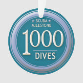 1000ダイブ オーナメント (正面)