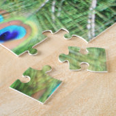 1000ピース素晴らし孔雀の写真 ジグソーパズル (側面)