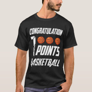 1000ポイントバスケットボールスコアラーハイスクールバスケットボール Tシャツ