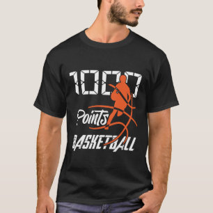 1000ポイントバスケットボールスコアラーハイスクールバスケットボール Tシャツ