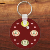 1000ポイントピンボール キーホルダー (正面)