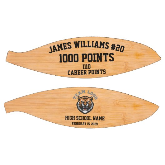 1000ポイント名前をカスタムする、チームロゴ、ジャージー番号 バスケットボール (パネル)